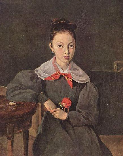 Jean-Baptiste Camille Corot Portrait of Octavie Sennegon, the artist's niece